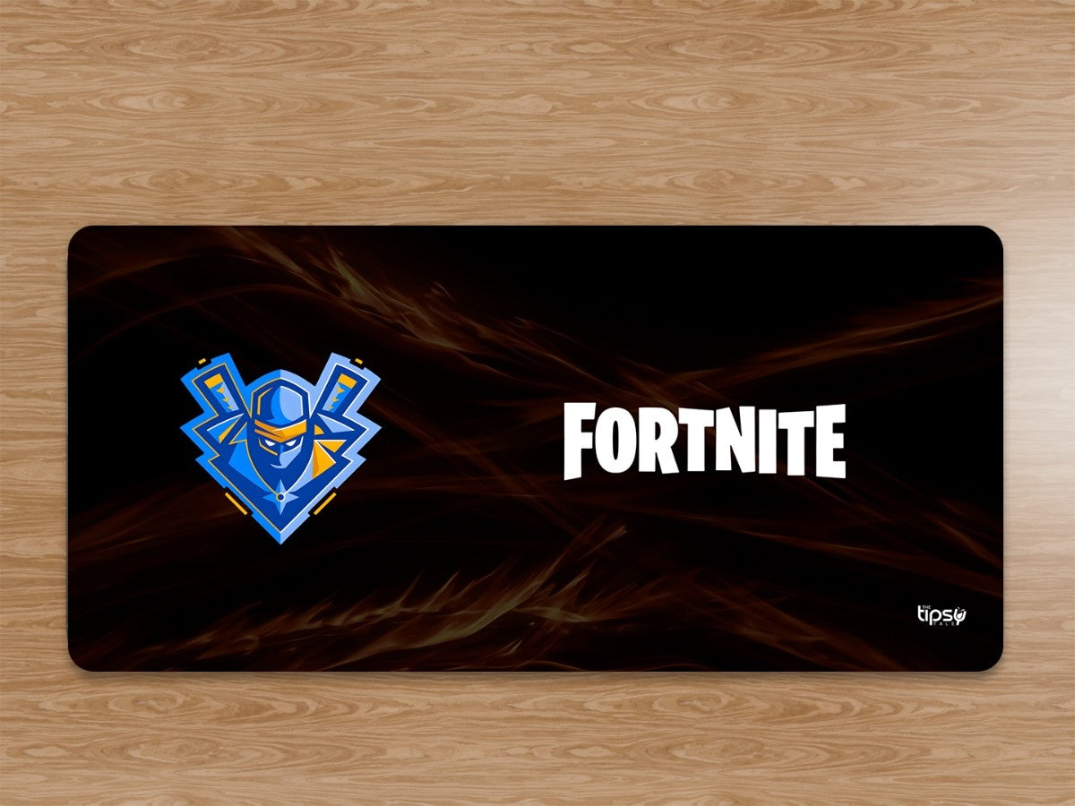 "Fortnite Battle Royale: Ninja Logo " Gaming Mousepad Elevate Your Gaming Experience