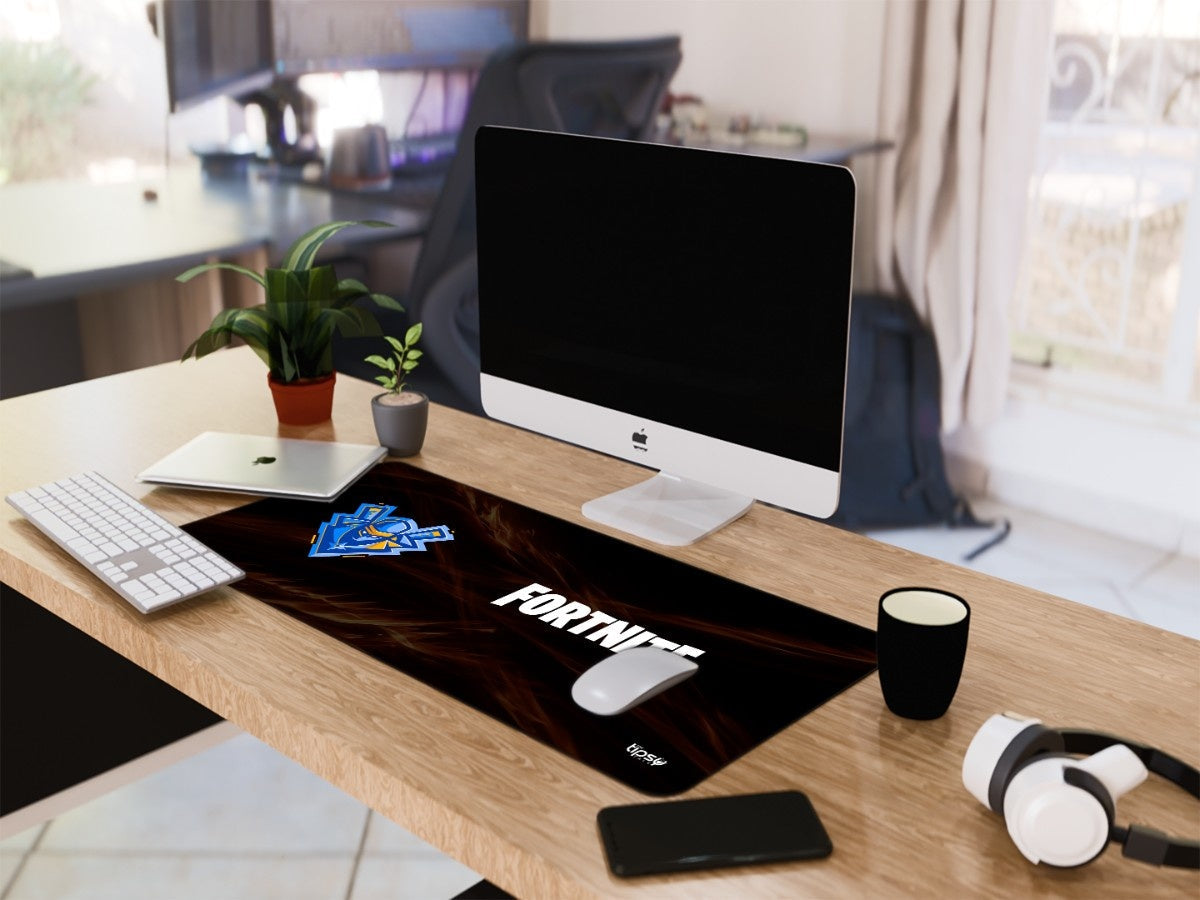 "Fortnite Battle Royale: Ninja Logo " Gaming Mousepad Elevate Your Gaming Experience