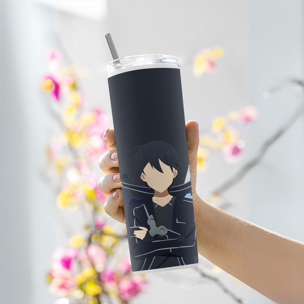 "Kirito - Kirigaya Kazuto" Tumbler with Metal Straw