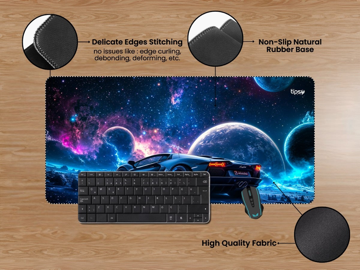 "Lamborghini landscape universe" Gaming Mousepad Elevate Your Gaming Experience
