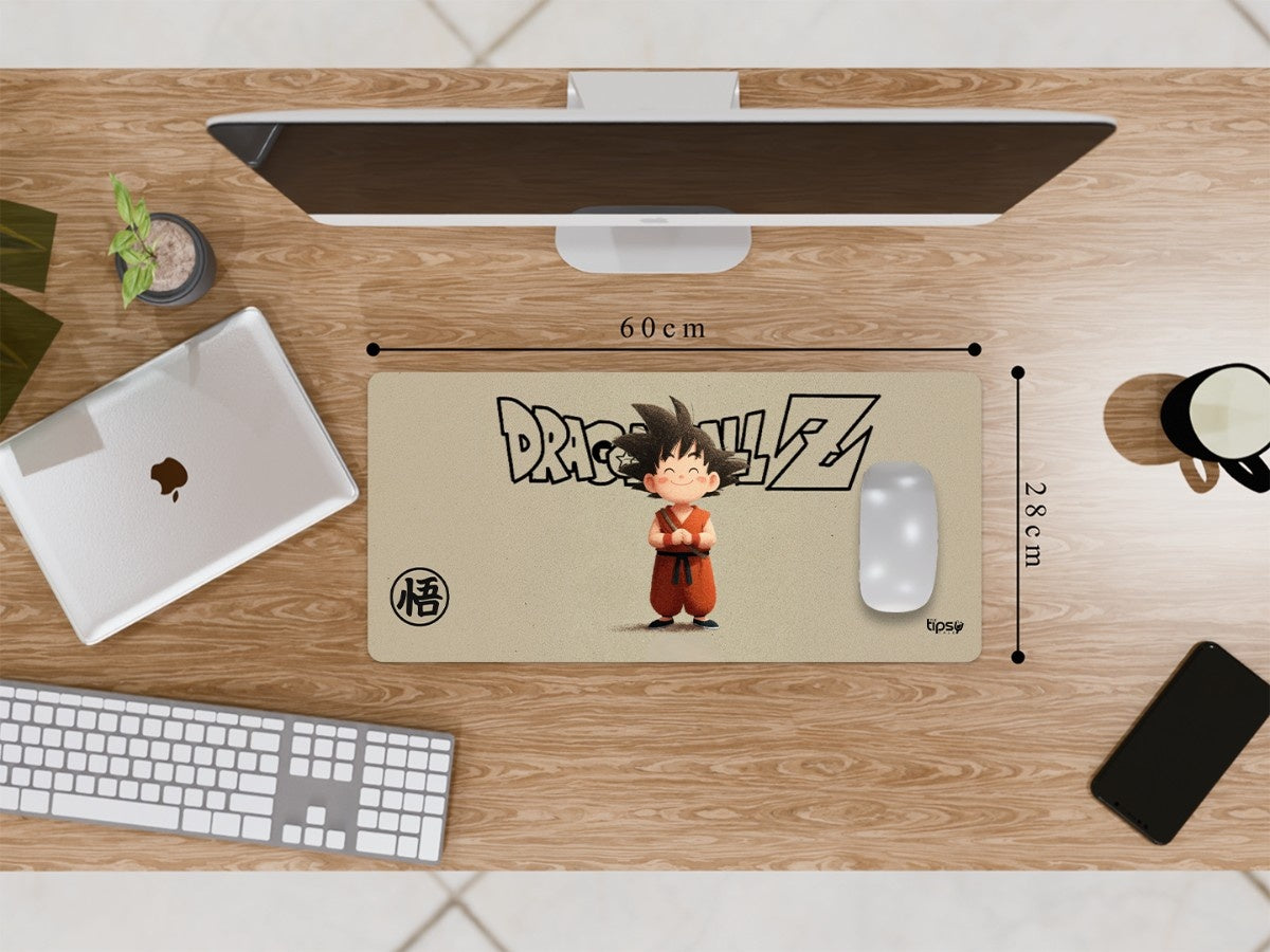 "Goku Illustration from Dragon Ball" Gaming Mousepad Elevate Your Gaming Experience