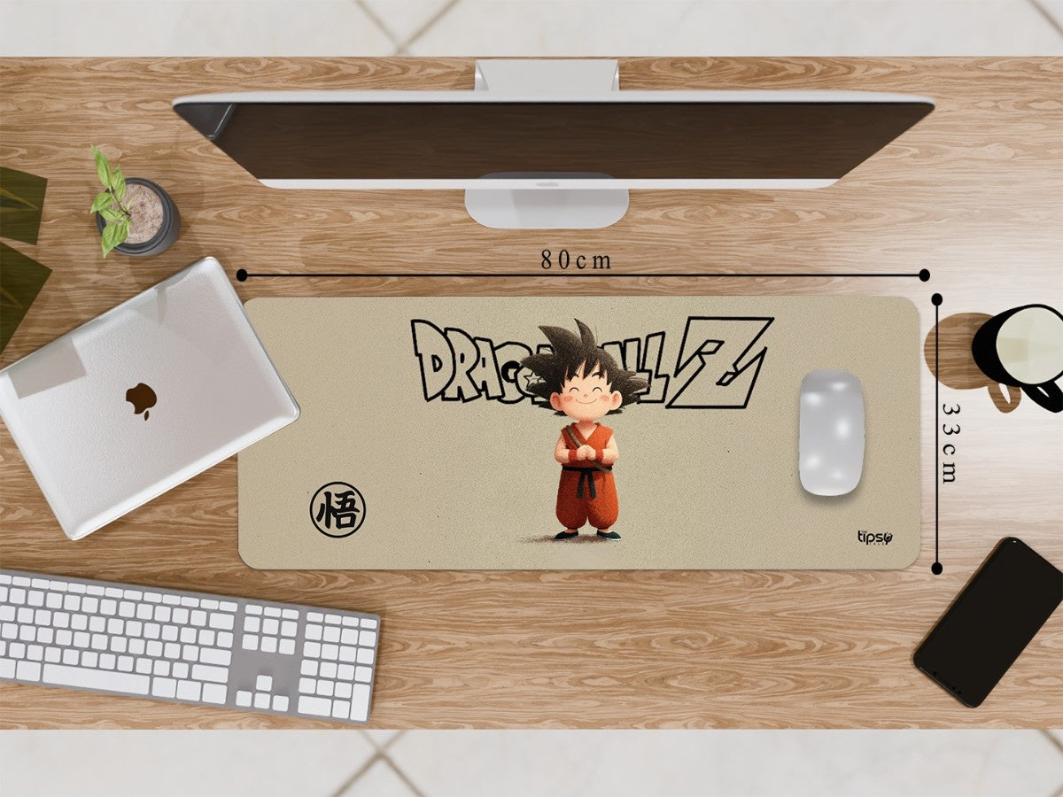 "Goku Illustration from Dragon Ball" Gaming Mousepad Elevate Your Gaming Experience
