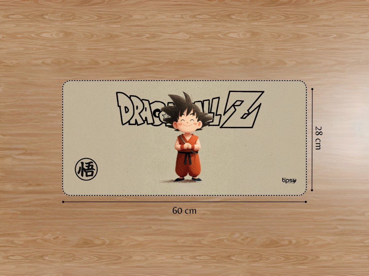"Goku Illustration from Dragon Ball" Gaming Mousepad Elevate Your Gaming Experience