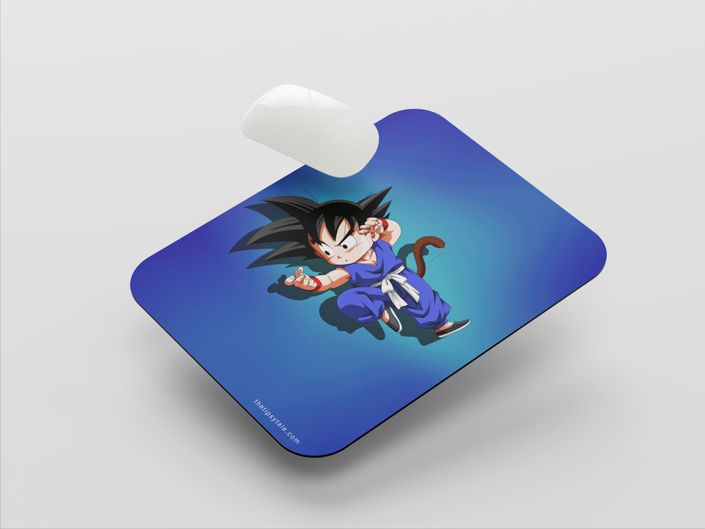 "GOKU OF CHILD DRAGON BALL" Mousepad Enhance Your Workspace with Style