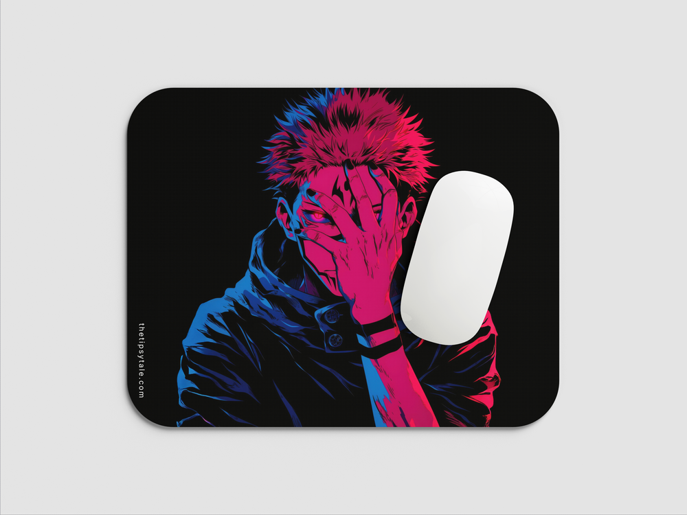 "SAKUNA DE JUJUTSU KAISEN" Mousepad Enhance Your Workspace with Style