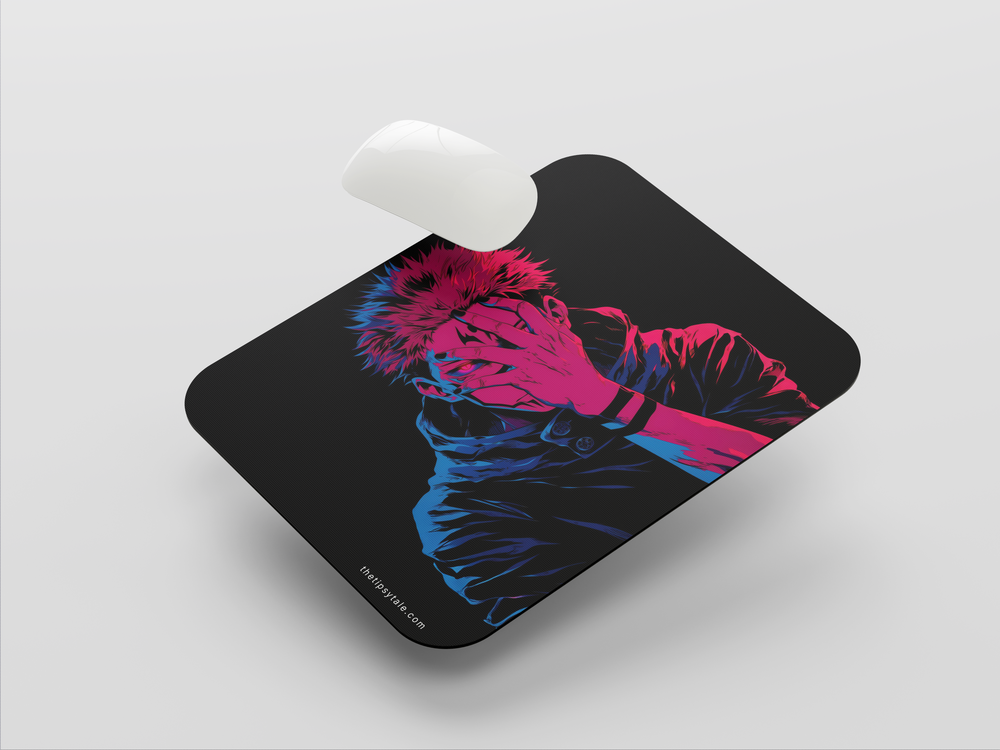 "SAKUNA DE JUJUTSU KAISEN" Mousepad Enhance Your Workspace with Style