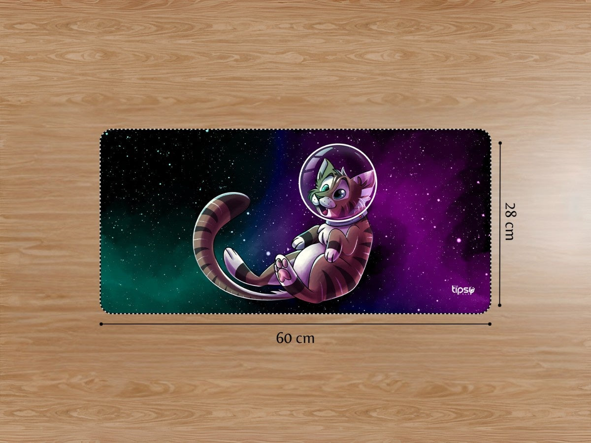 "Catstronaut in space" Gaming Mousepad Elevate Your Gaming Experience