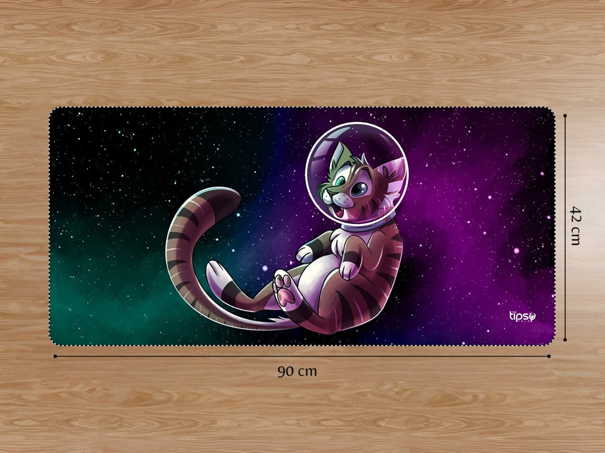 "Catstronaut in space" Gaming Mousepad Elevate Your Gaming Experience