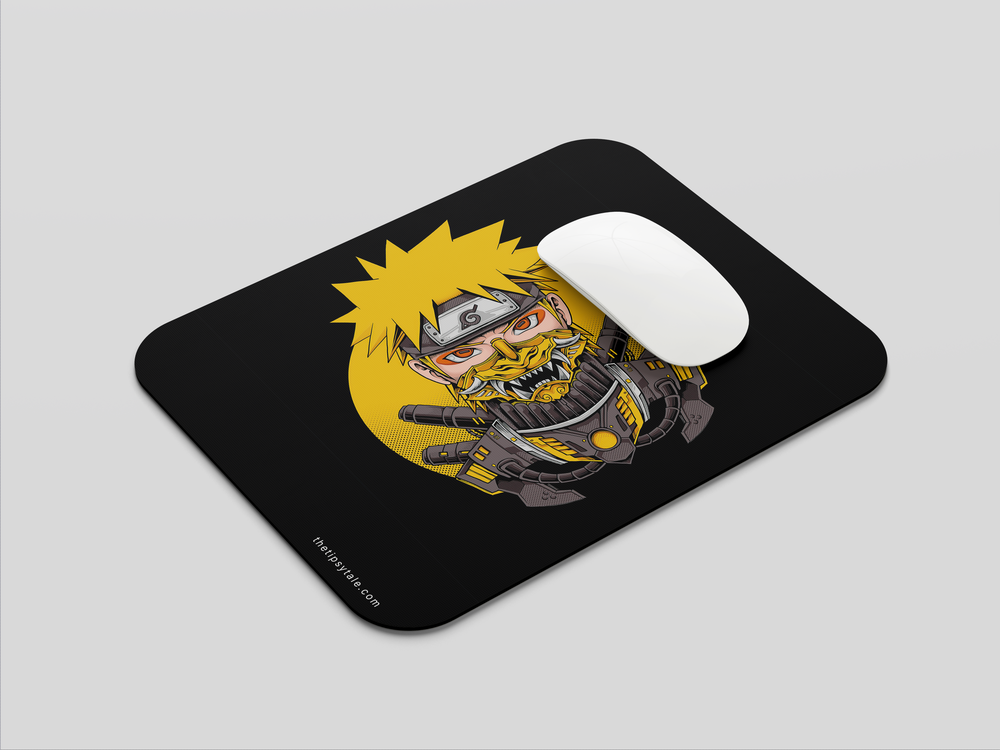 "NARUTO UZUMAKI : WILD ANIME" Mousepad Enhance Your Workspace with Style