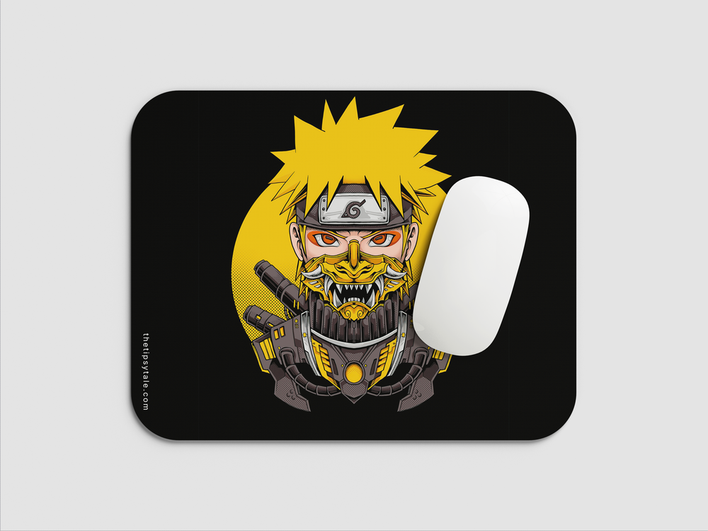 "NARUTO UZUMAKI : WILD ANIME" Mousepad Enhance Your Workspace with Style