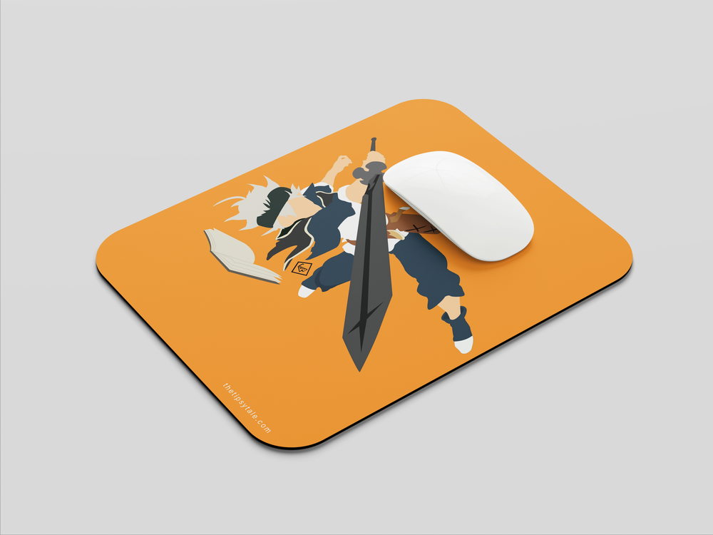 "ASTA : BLACK CLOVER" Mousepad Enhance Your Workspace with Style