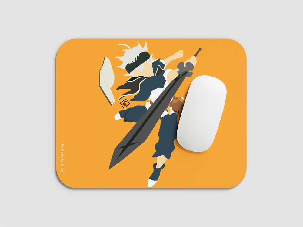 "ASTA : BLACK CLOVER" Mousepad Enhance Your Workspace with Style