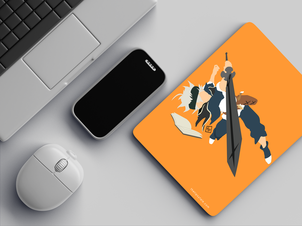 "ASTA : BLACK CLOVER" Mousepad Enhance Your Workspace with Style