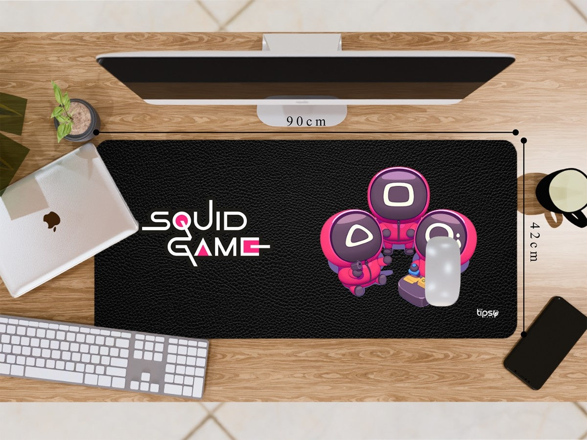 "Squid Game: Cartoon Version" Gaming Mousepad Elevate Your Gaming Experience