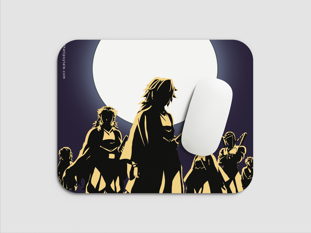 "DEMON SLAYER : KIMETSU NO YAIBA CHARACTERS" Mousepad Enhance Your Workspace with Style