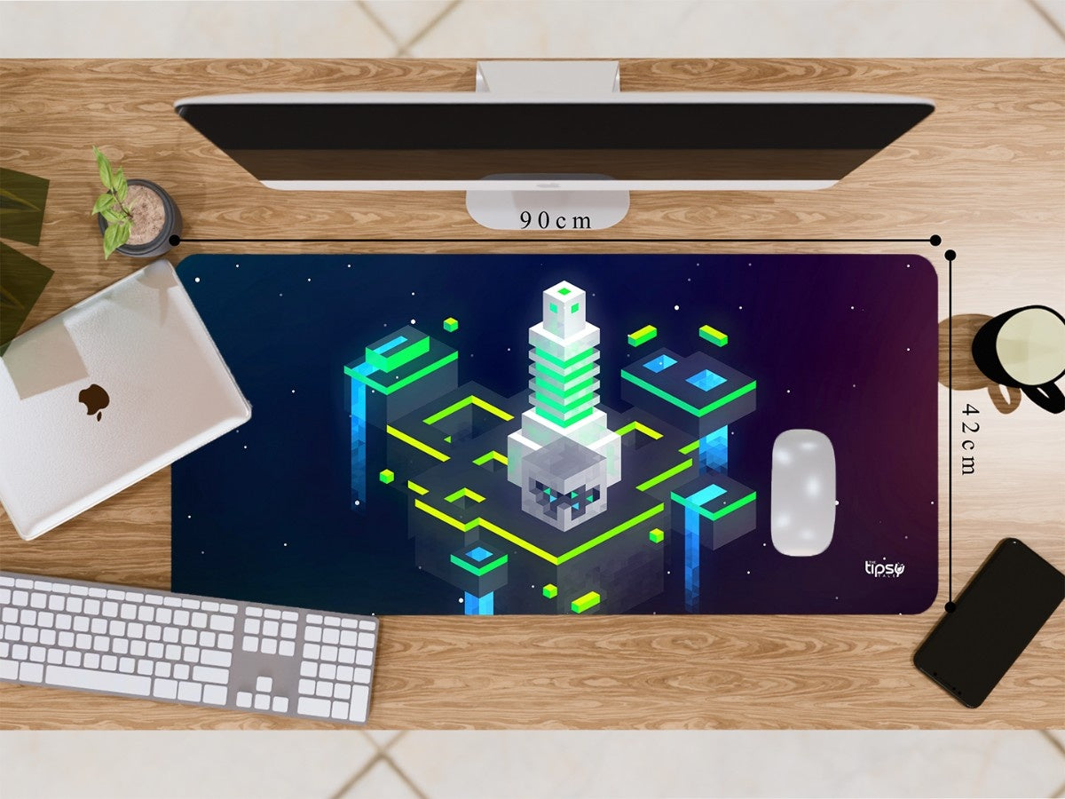 "City in the abstract: Universe" Gaming Mousepad Elevate Your Gaming Experience