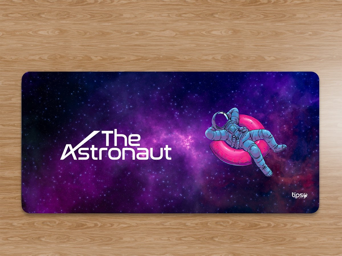 "Astronaut Chill Vibes" Gaming Mousepad Elevate Your Gaming Experience