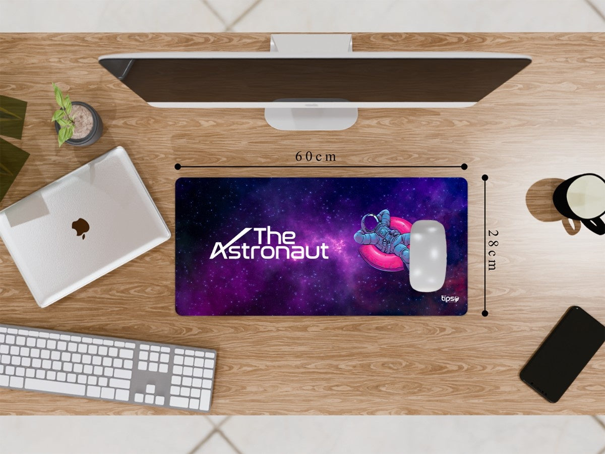 "Astronaut Chill Vibes" Gaming Mousepad Elevate Your Gaming Experience