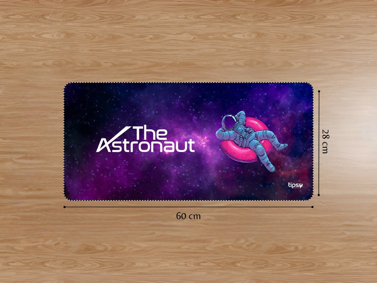 "Astronaut Chill Vibes" Gaming Mousepad Elevate Your Gaming Experience