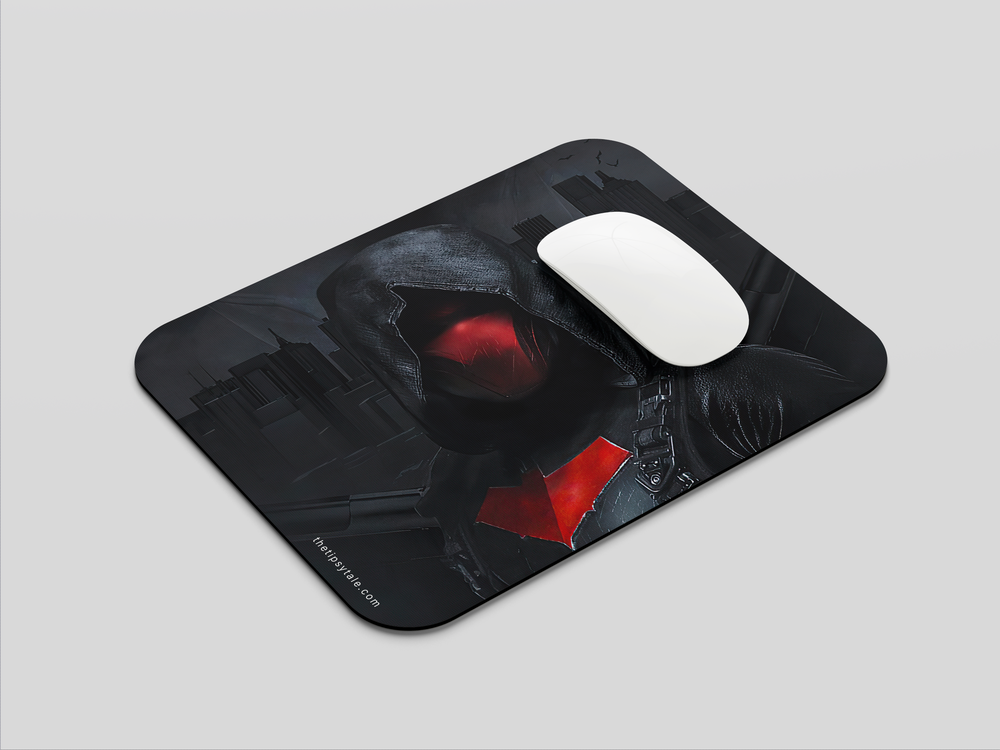 "RED HOOD" Mousepad Enhance Your Workspace with Style