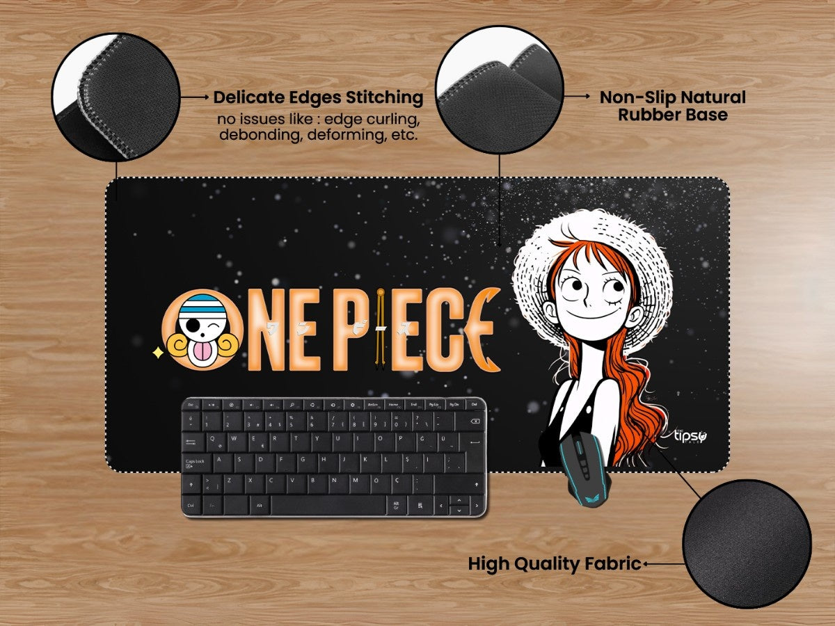 "Nami : One Piece" Gaming Mousepad Elevate Your Gaming Experience