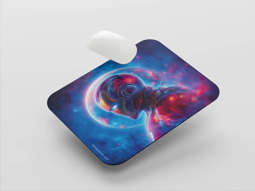 "IRON MAN DIGITAL ILLUSTRATION" Mousepad Enhance Your Workspace with Style
