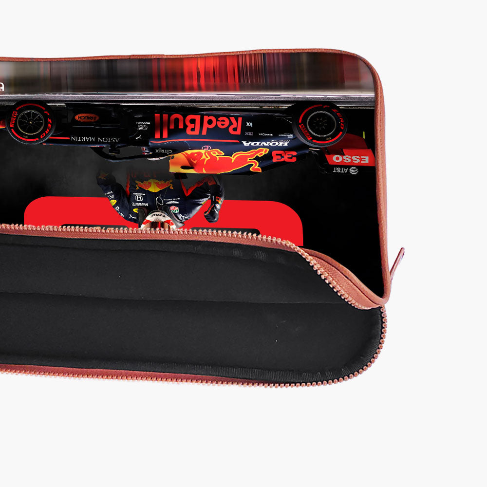 "MAX VERSTAPPEN #33" Laptop Sleeves:Bold Modern Design for Every Size