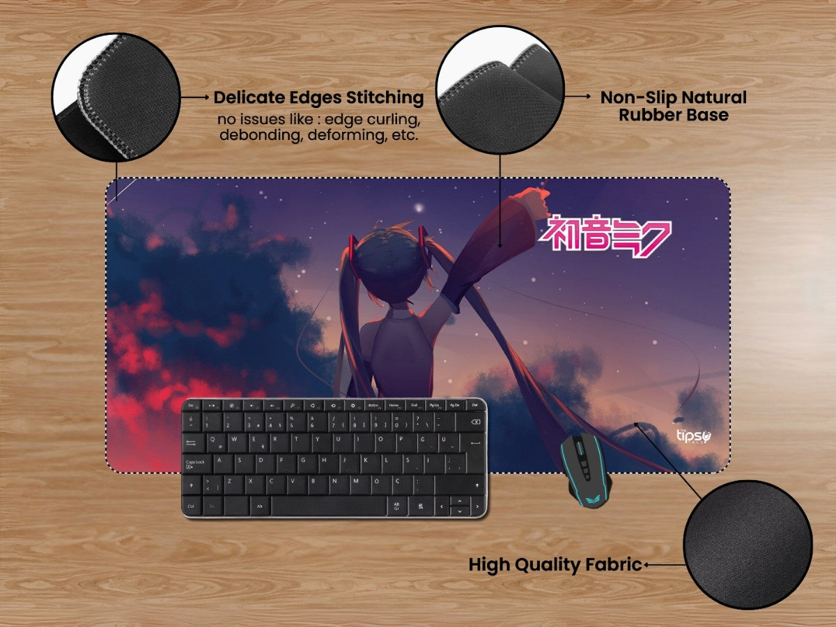 "Hatsune Miku" Gaming Mousepad Elevate Your Gaming Experience