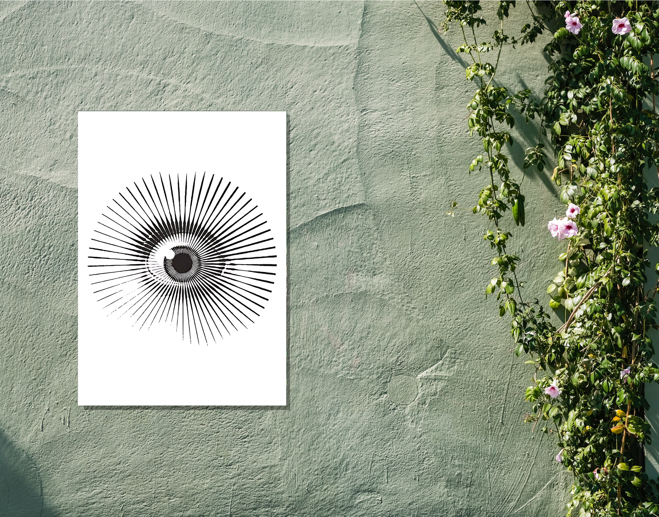 "EYE FOR AN EYE-Graphics"- Shiny & Sturdy Metallic Poster Art That Pops & Sticks
