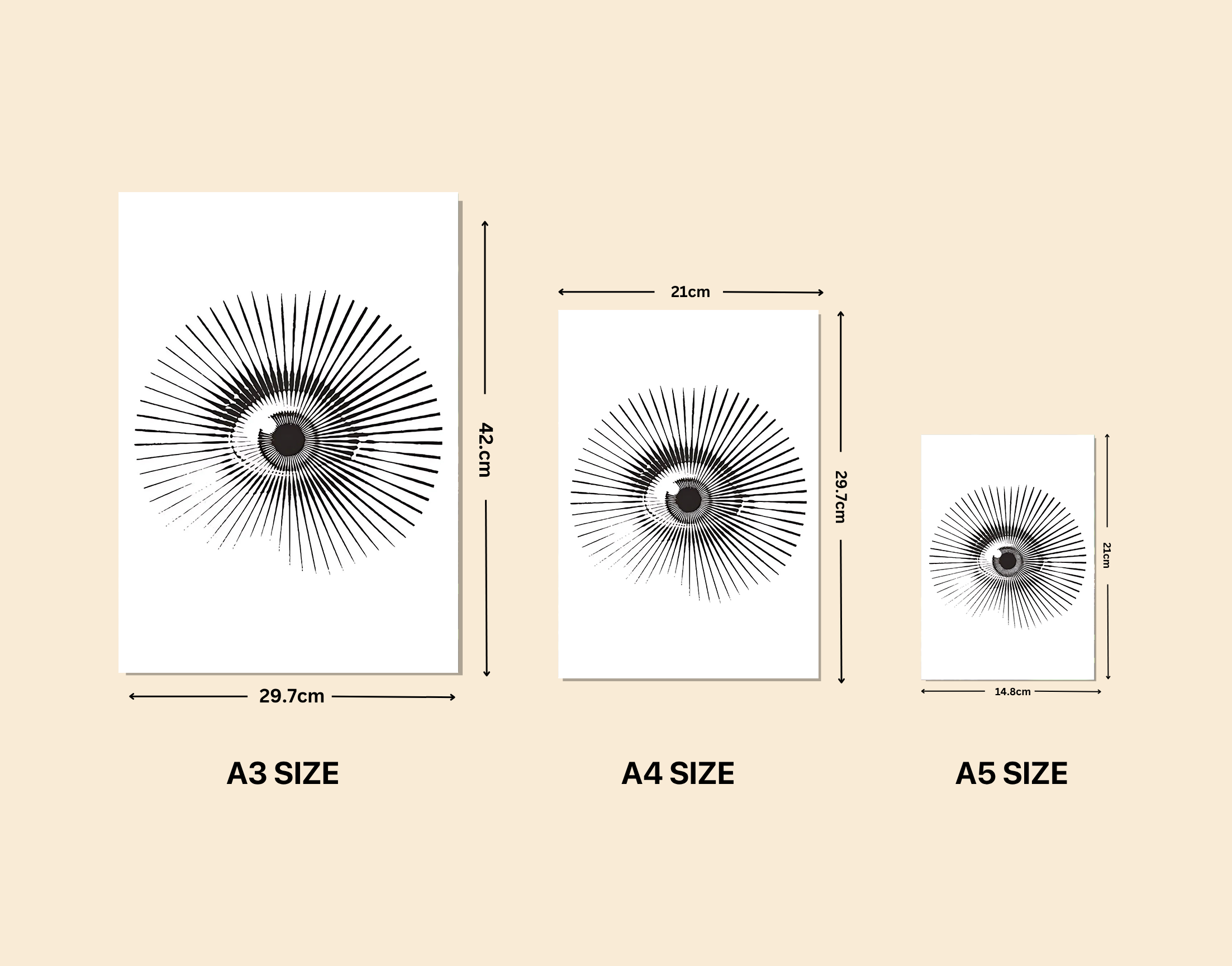 "EYE FOR AN EYE-Graphics"- Shiny & Sturdy Metallic Poster Art That Pops & Sticks