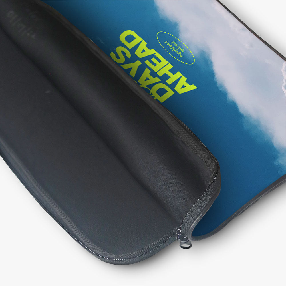 "Better Days Ahead" Laptop Sleeves:Bold Modern Design for Every Size