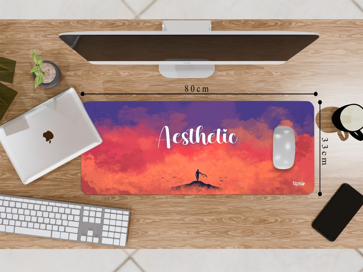 "Mist pink clouds Aesthetic" Gaming Mousepad Elevate Your Gaming Experience