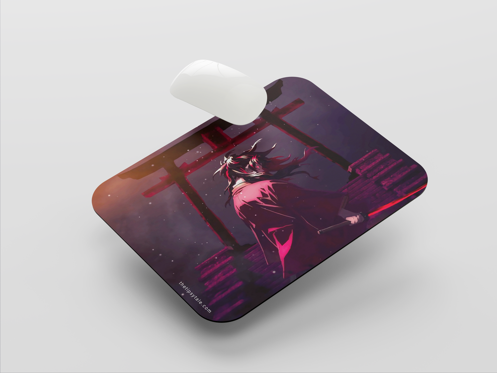 "YORIICHI TSUGIKUNI : DEMON SLAYER" Mousepad Enhance Your Workspace with Style