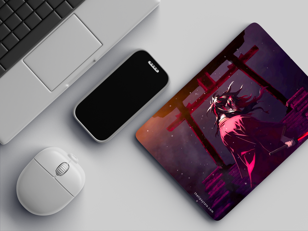 "YORIICHI TSUGIKUNI : DEMON SLAYER" Mousepad Enhance Your Workspace with Style