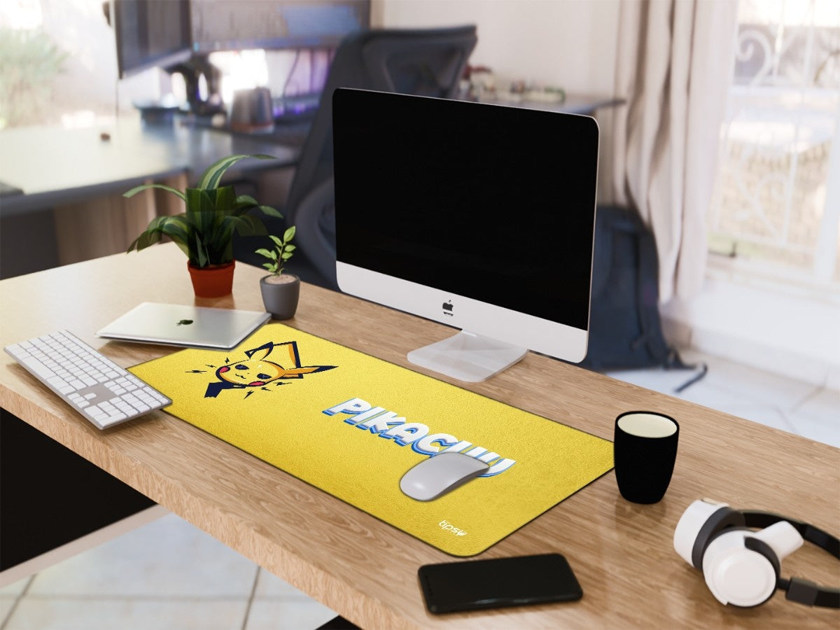 "Pikachu abstract " Gaming Mousepad Elevate Your Gaming Experience