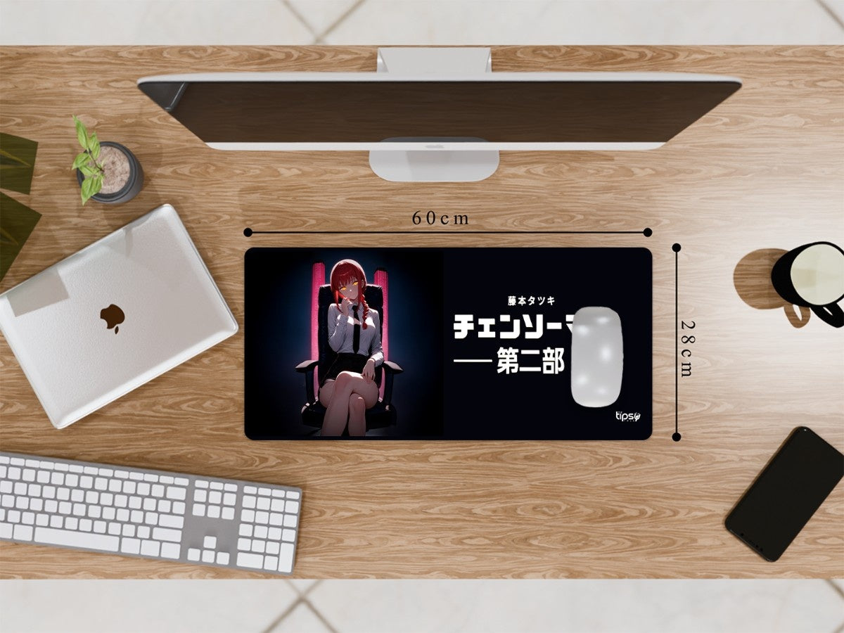 "Makima : Chainsaw Man" Gaming Mousepad Elevate Your Gaming Experience