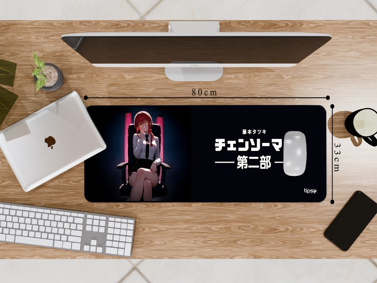 "Makima : Chainsaw Man" Gaming Mousepad Elevate Your Gaming Experience