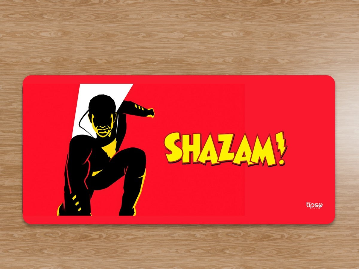 "Shazam DC Fandom" Gaming Mousepad Elevate Your Gaming Experience