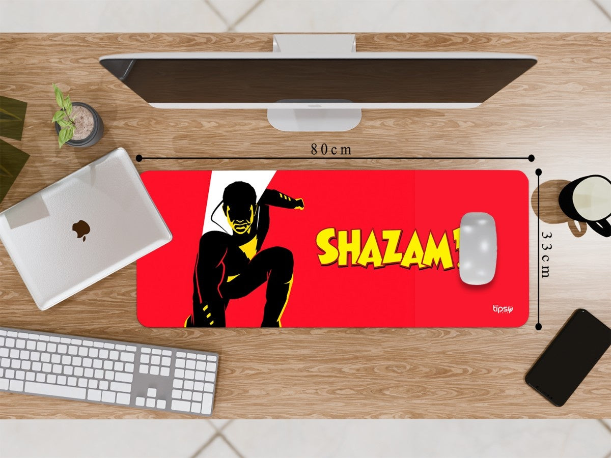 "Shazam DC Fandom" Gaming Mousepad Elevate Your Gaming Experience