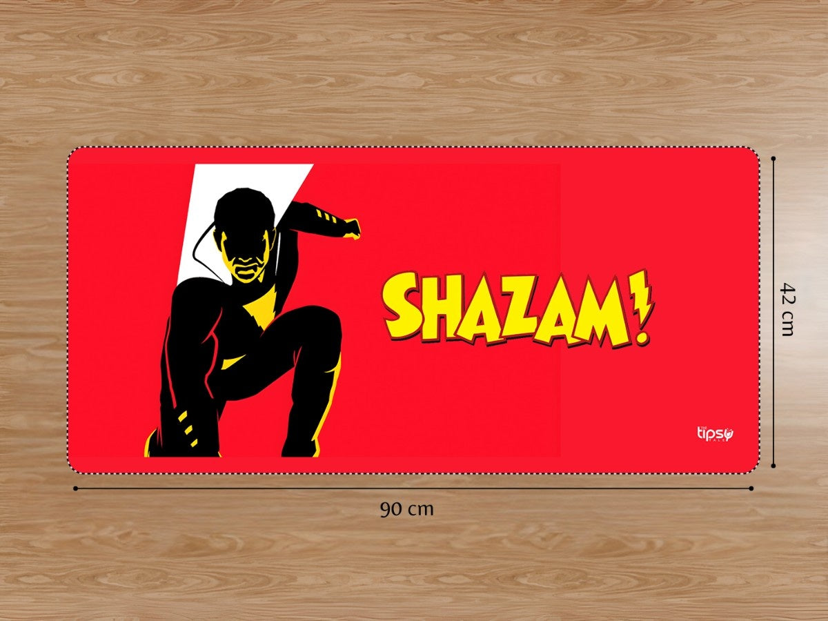 "Shazam DC Fandom" Gaming Mousepad Elevate Your Gaming Experience