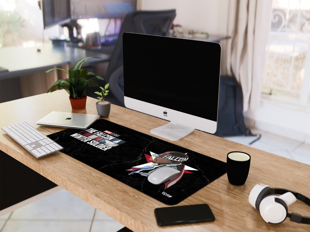 "The Falcon and the winter soldier " Gaming Mousepad Elevate Your Gaming Experience