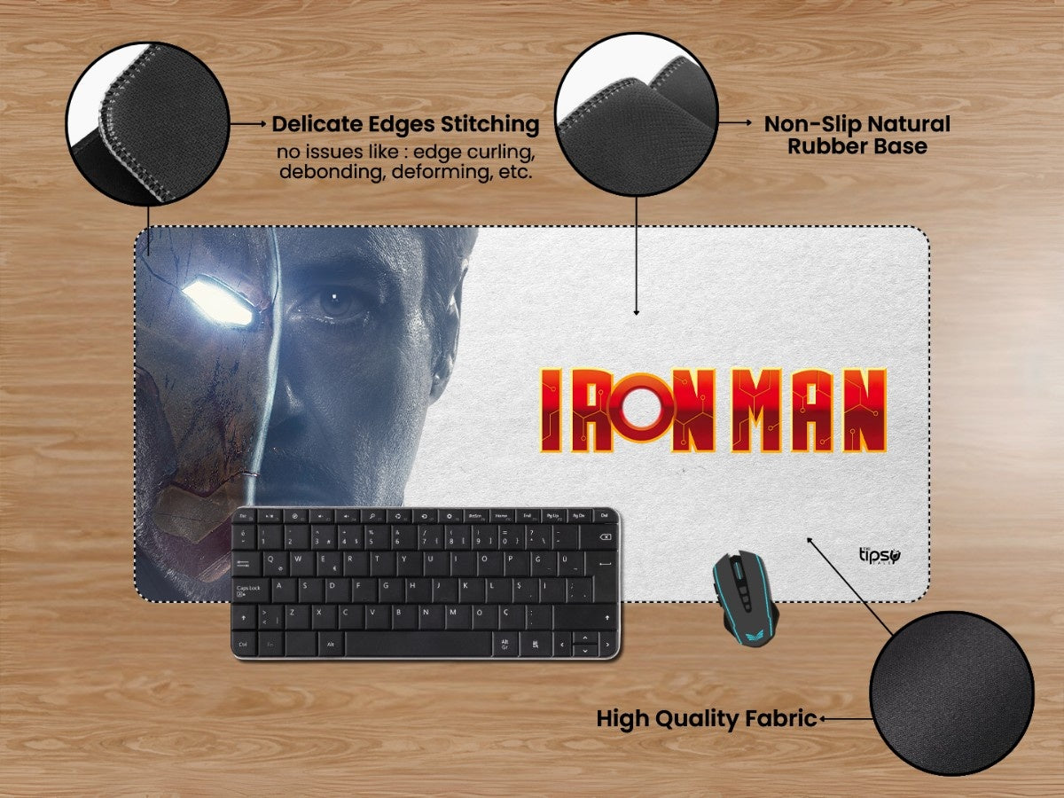 "Tony the Iron Man" Gaming Mousepad Elevate Your Gaming Experience