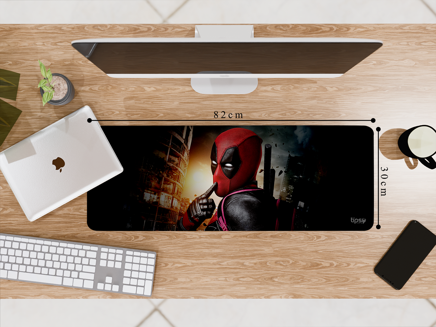 "DeadPool" Gaming Mousepad Elevate Your Gaming Experience the Marvel Style