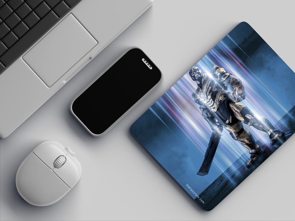 "THANOS I AM INEVITABLE" Mousepad Enhance Your Workspace with Style