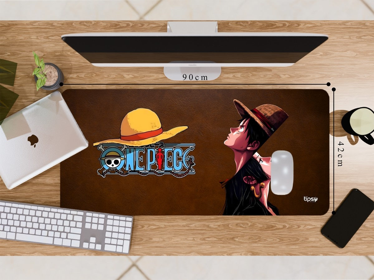 "Luffy and Boa " Gaming Mousepad Elevate Your Gaming Experience