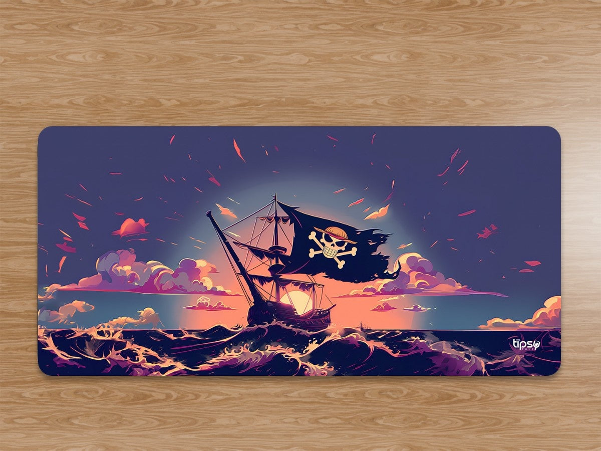"Luffy's ship in One Piece" Gaming Mousepad Elevate Your Gaming Experience