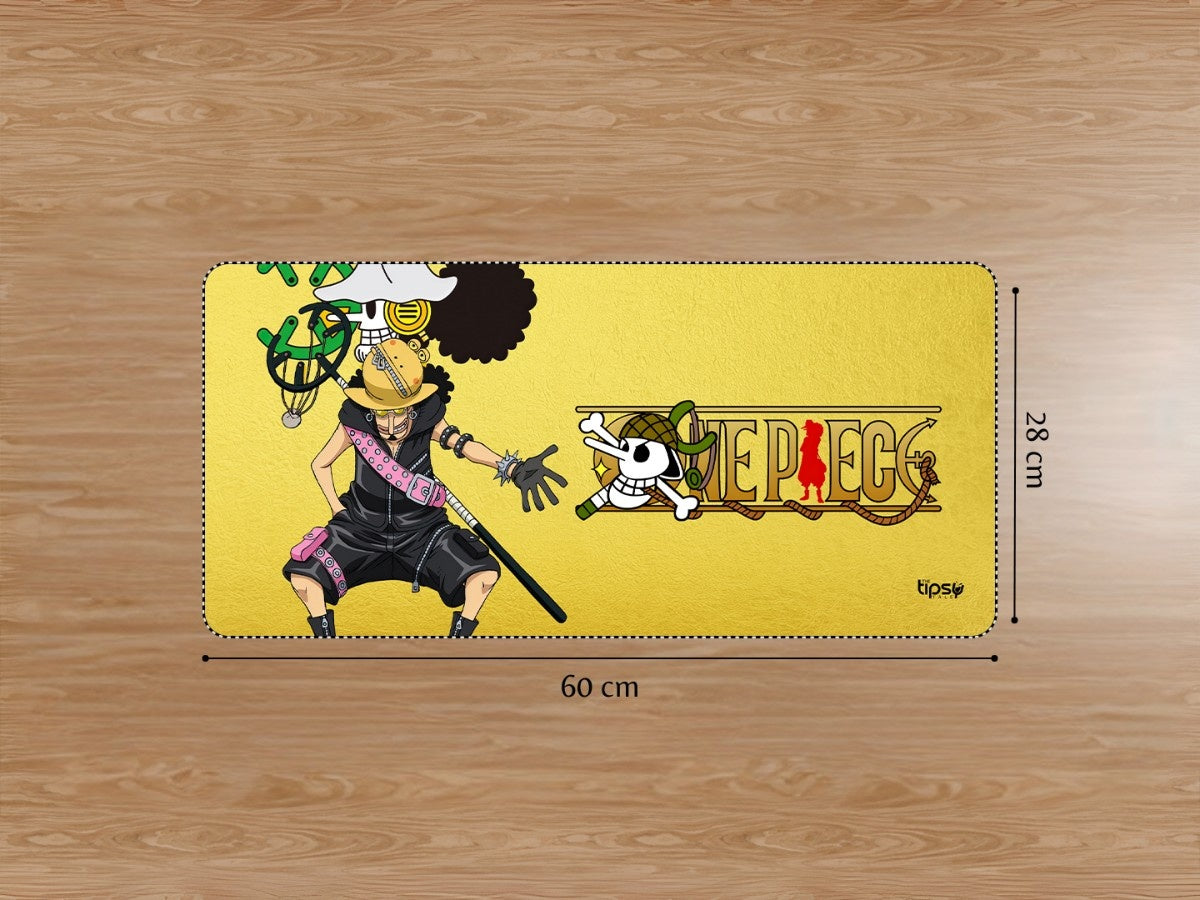 "Usopp One Piece" Gaming Mousepad Elevate Your Gaming Experience