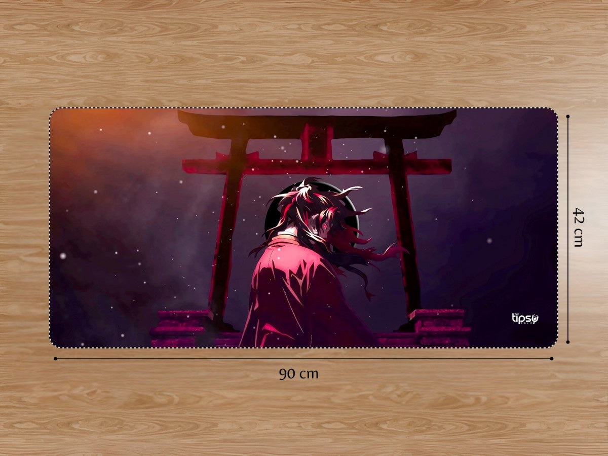 "Yoriichi Tsugikuni : Demon Slayer" Gaming Mousepad Elevate Your Gaming Experience