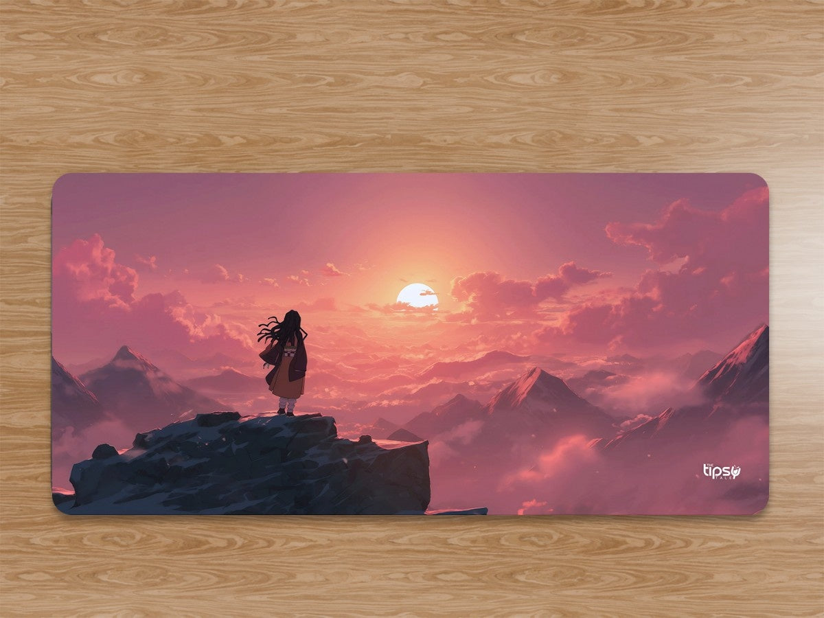 "Nezuko Kamado landscape" Gaming Mousepad Elevate Your Gaming Experience
