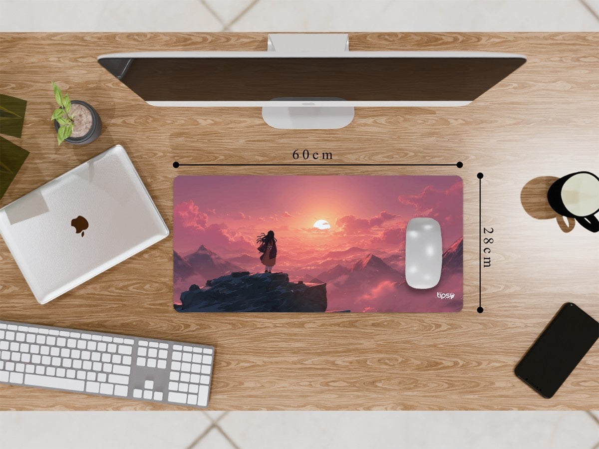"Nezuko Kamado landscape" Gaming Mousepad Elevate Your Gaming Experience